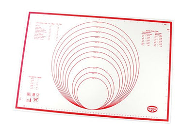Dr. Oetker Backmatte Silikon, Backunterlage, multifunktionale Back-/Ausrollmatte, glasfaserverstärktes Platinsilikon, Menge: 1 Stück, 60 x cm im Sale